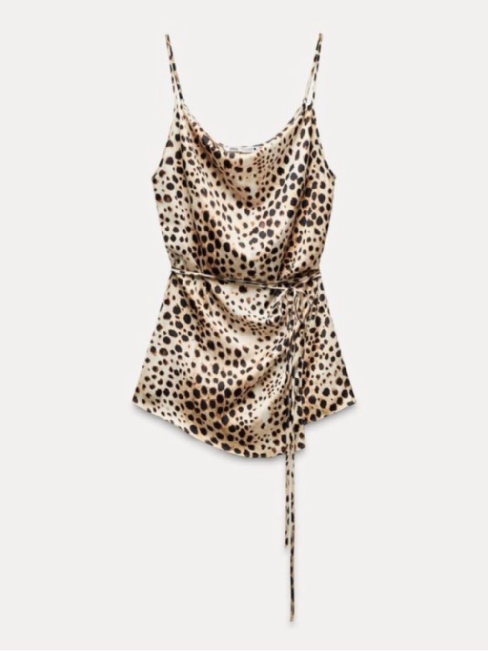 Zara Satin Tank